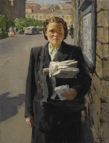 POSTLADY by Elena Mikhailovna Kostenko, 1954
