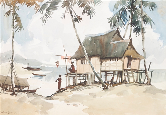 Untitled by Yong Mun Sen, 1950
