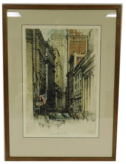 New York Broad Street by Robert Kasimir