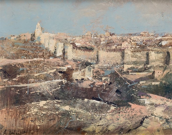 Paisaje de Ávila by Alejandro Quincoces, 1995