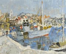 Le débarcadère by Marcel Saint-Jean, 1962