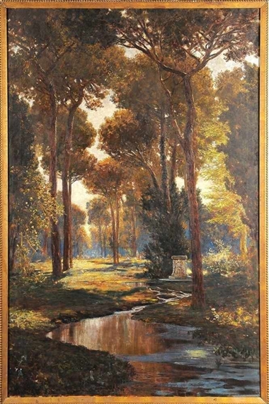 Parklandschaft by Max Roeder, 1898