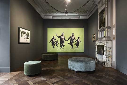 Banksy: Laugh Now (Museum of Contemporary Art-Amsterdam) – canvas and  crumpets