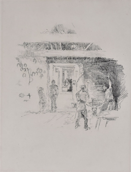 The Tyresmith by James Abbott McNeill Whistler, 1890