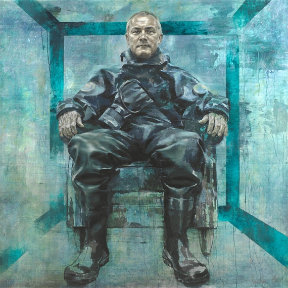 Damien by Jonathan Yeo, 2013