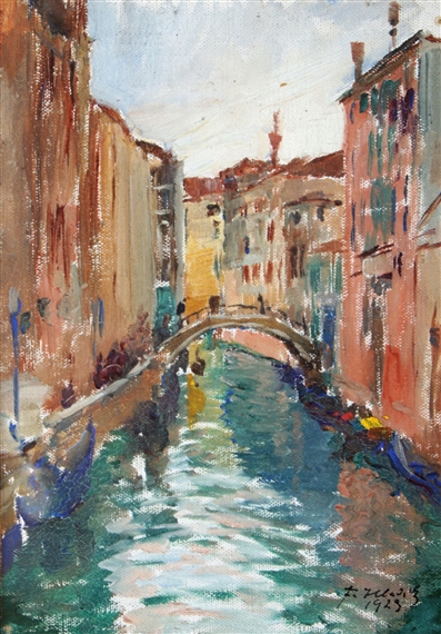 Venice by František Hladík, 1923