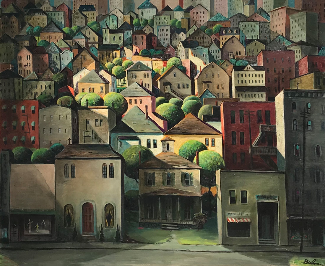 Orville Bulman | All the Houses | MutualArt