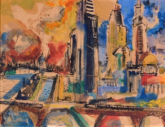 Urban Landscape - Edward A. Anderson