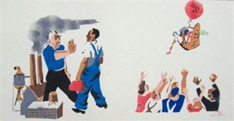 Mid-Century American Serigraphs - Susan Teller Gallery