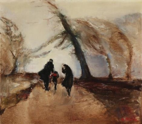 Ib Eisner | Figures in landscape | MutualArt