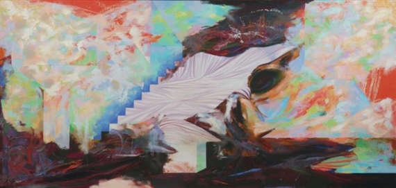 Hvide string by Ole Frederik Olsen, 1990