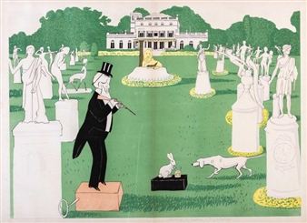 Ouverture de la Chasse au Bois de Boulogne - Georges Goursat