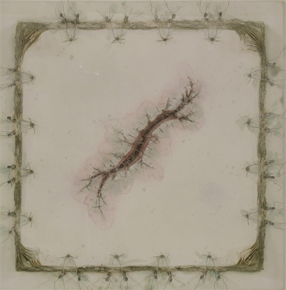 Cathy de Monchaux Wound drawing no. 8 (scar) (2002) MutualArt