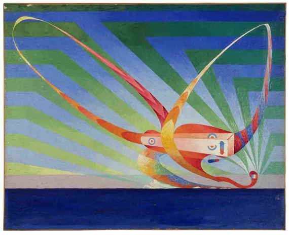Expression sur un Hydravion by Henry Valensi, 1919
