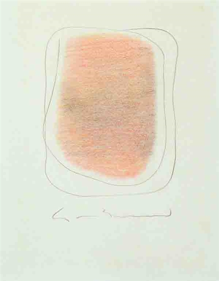 No Title by Gotthard Graubner, 1980