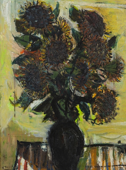 ''Sun Flowers'', still life by Robert Frame