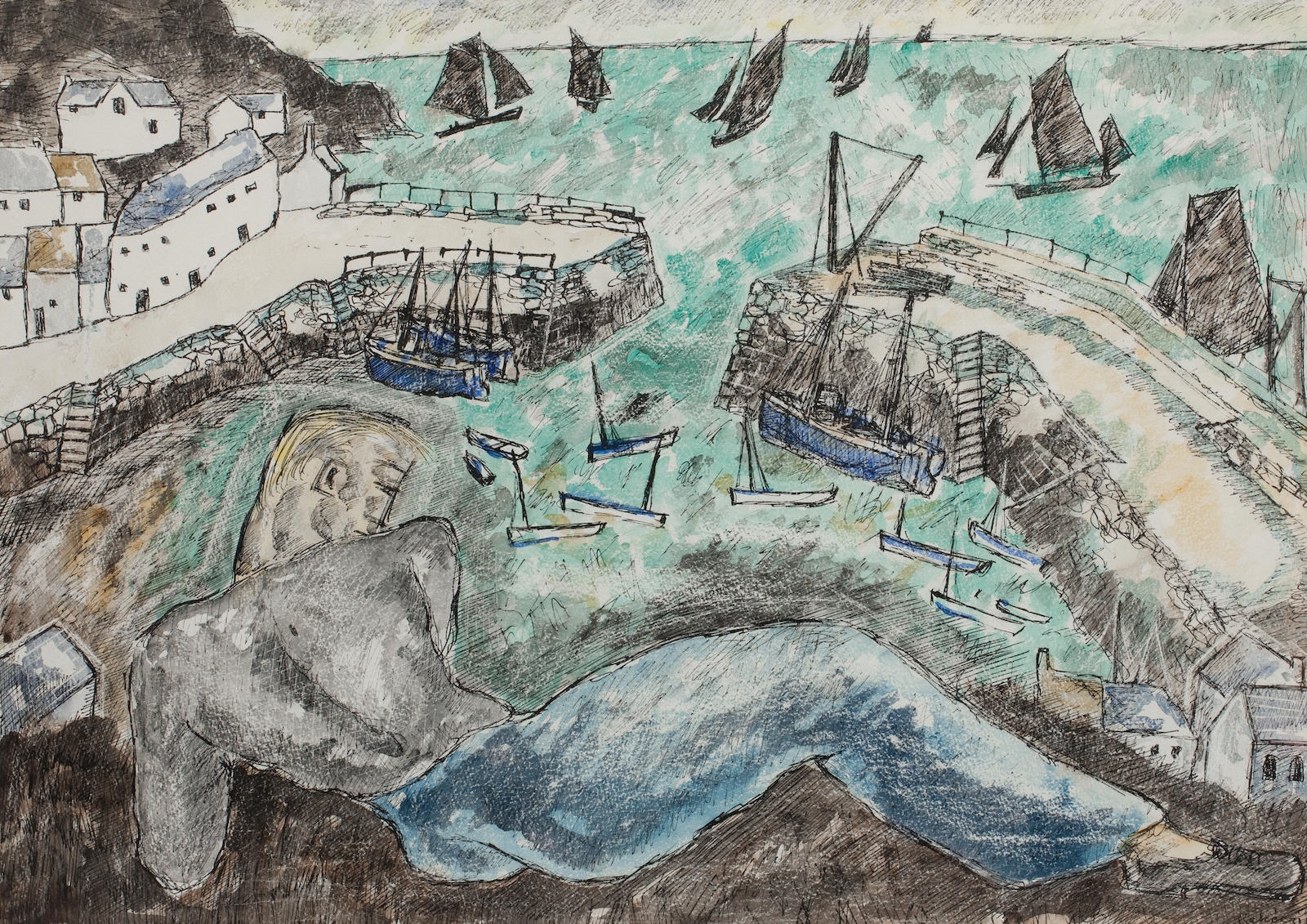Basil Ivan Rakoczi | Fisherman Resting | MutualArt