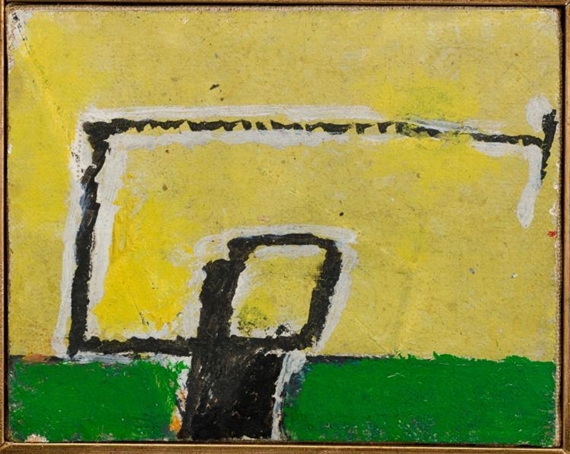 Composizione by Osvaldo Licini, 1950