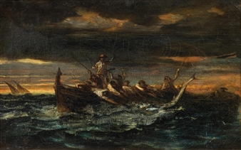 Neapolitan fishermen - Alexandre-Gabriel Decamps