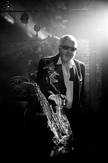 Jazz musician by Bernard  Kwapinski, 2014 - 2017