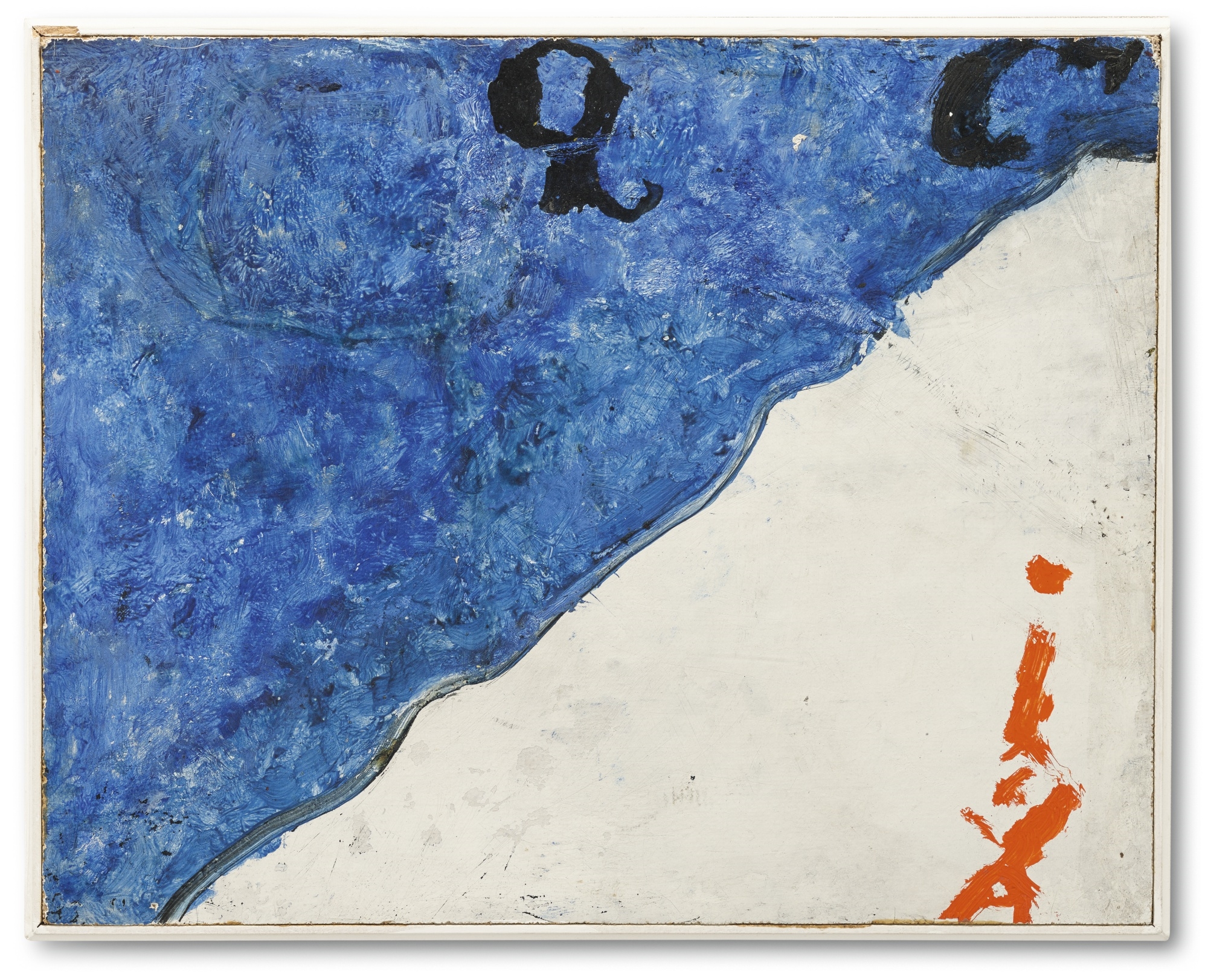 Artwork by Osvaldo Licini, Errante, Made of oil on canvas