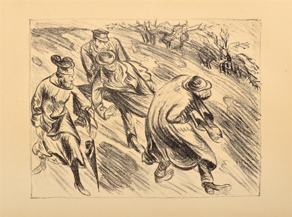 Der arme Vetter by Ernst Barlach, 1919