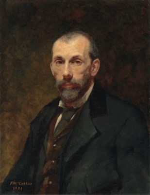 Louis Abrahams by Frederick McCubbin, 1901