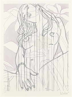 Snowy White Heart - Ghada Amer