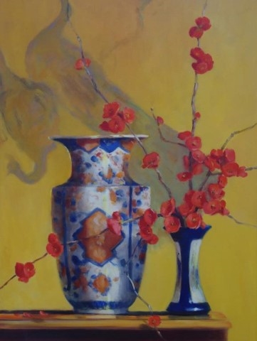 Red & Gold by Jacqueline Fowler