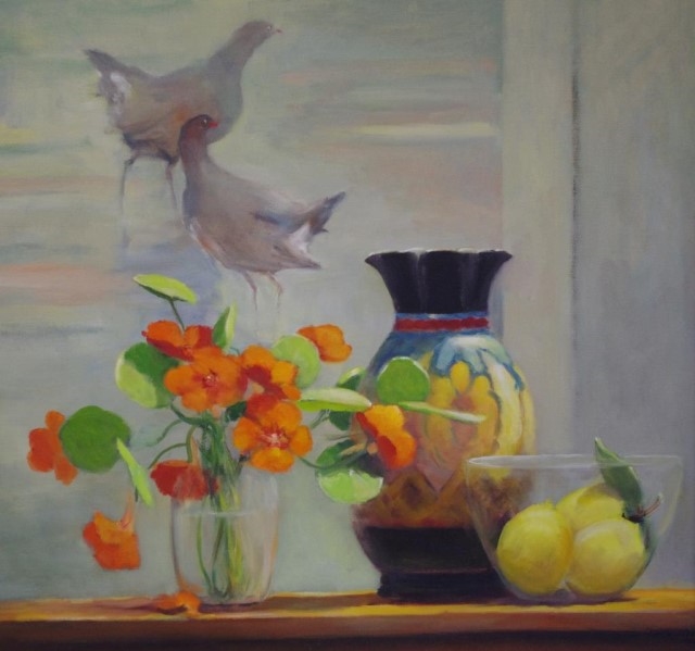 Artwork by Jacqueline Fowler, The Gouda Vase, Made of oil on canvas