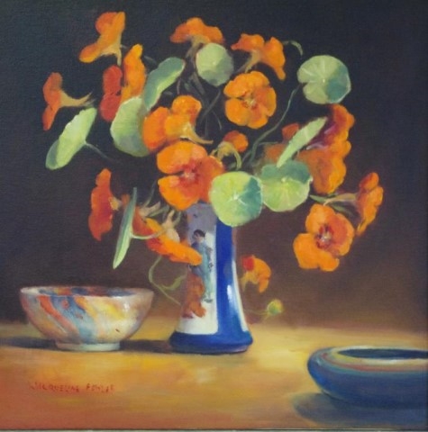 Nasturtiums by Jacqueline Fowler