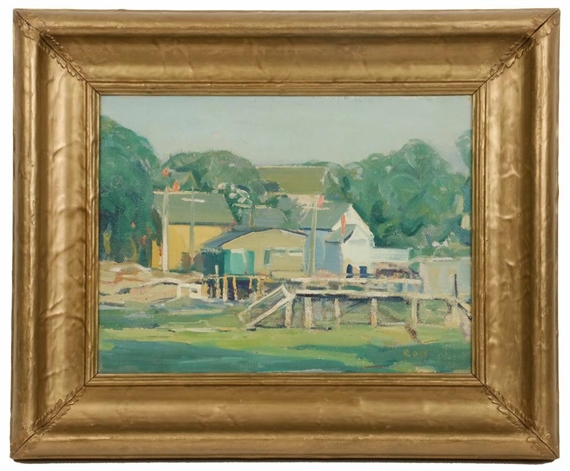 Low Tide by Charles Bayley Cook