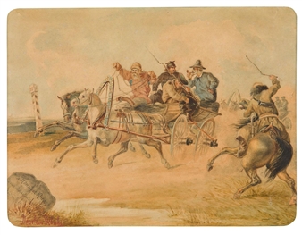 Into exile - Napoleon Debicki