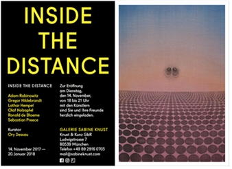 Inside the Distance  - Knust Kunz, Munich (Ludwigstrasse)