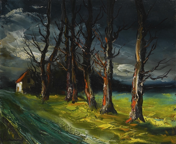 PAYSAGE by Maurice de Vlaminck, circa 1950-1955
