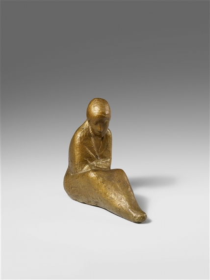 Sitzende Gewandfigur by Gerhard Marcks, 1934