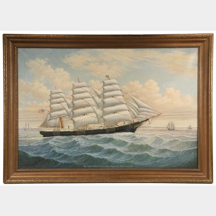 Ship 'Iroquois' by Percy Sanborn