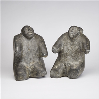 2 WORKS: ESKIMO POINT / ARVIAT FAMILY - Marc Alikaswa