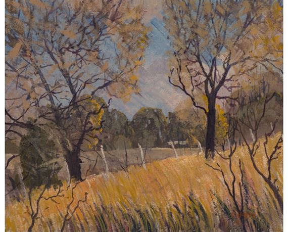 Fall Breeze by Carl Thomas Hoppe, 1951