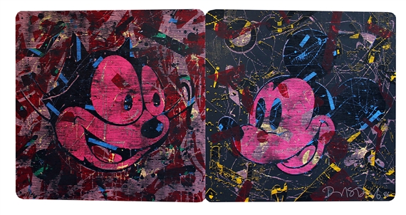 Cat & Mouse by Richard Duardo, 1986