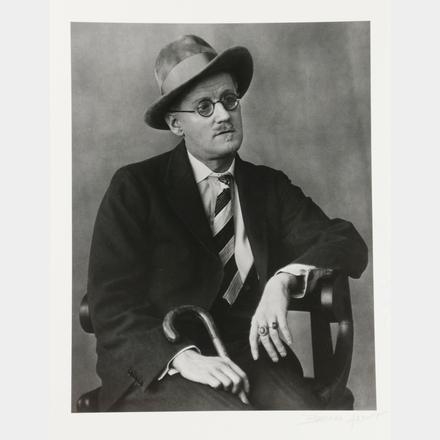 Berenice Abbott | Portrait of James Joyce (1928) | MutualArt