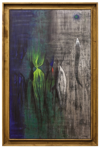 VODA SAMOTY (L´EAU DE LA SOLITUDE) by Toyen, 1955