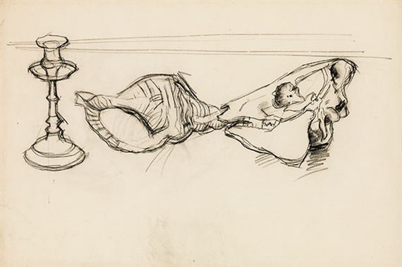 Still life with skull