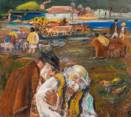 'Der kranke Bauer' - Oskar Laske