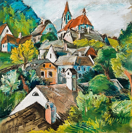 Village in the Austrian Weinviertel - Franz von Zülow