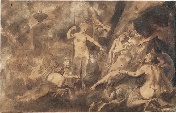 Diana und Kallisto by German School, 18th Century