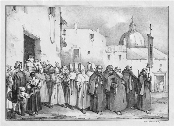 24 works, Rese Minnen från Frankrike Tyskland och Italien by Carl Gustaf Hjalmar  Mörner, 1829