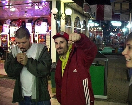 Artwork by Dani Gal, La Battaglia, Made of Video