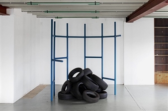 Untitled (tools, tires) - Lucas Lenglet