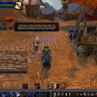 Playing A Girl (The Council on Gender Sensitivity and Behavioral Awareness in World of Warcraft) - Angela Washko